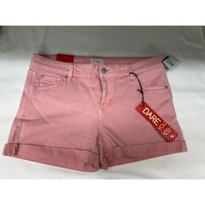 NWT Celebrity Pink Pink Cuffed Short Shorts Size 13/31 Cute!